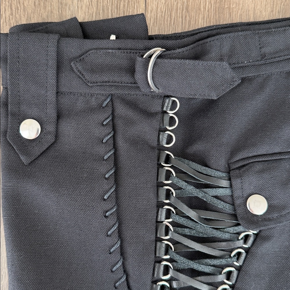 Isabel Marant Dorian Lace-Up Shorts - Picture 6 of 10